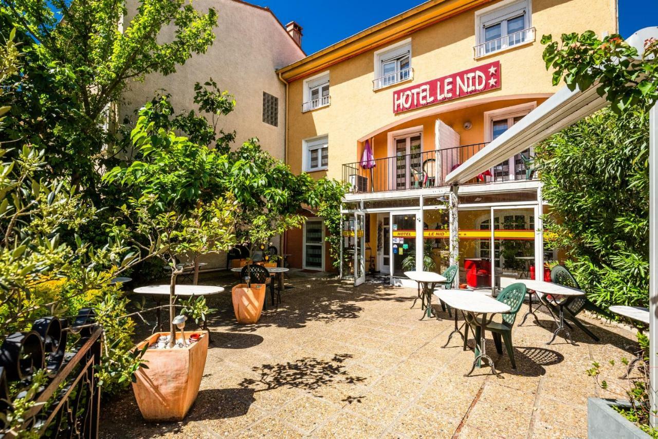 Hotel Le Nid Argeles-sur-Mer Luaran gambar